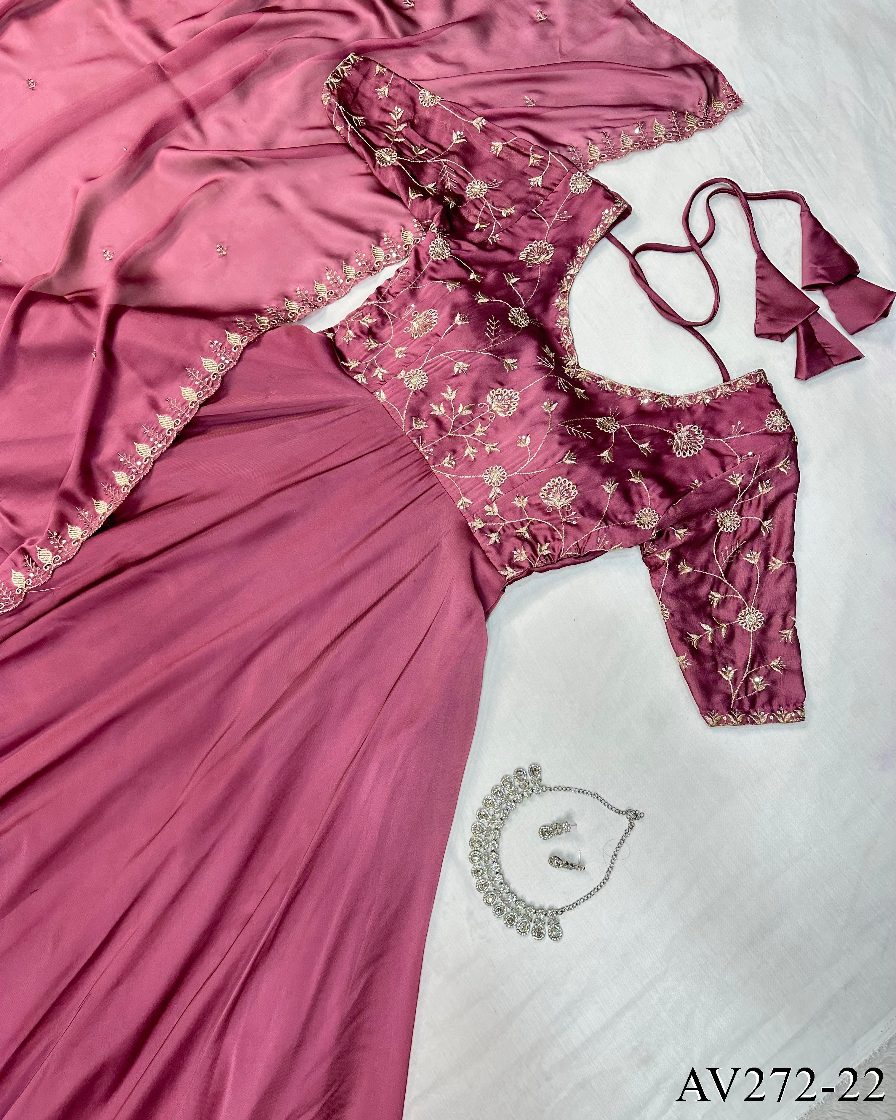 Rangreza Girl Silk 2 Piece | Ea-64-29